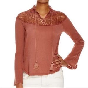 Free People On The Island Crochet Top